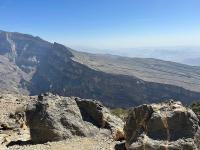 At 8°C,  Jabel Shams offers Oman's coolest escape
