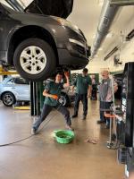 Christian Brothers Automotive provides free oil changes to Keystone Opportunity Center beneficiaries