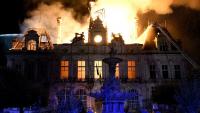 France imposes partial curfews after cost-of-living protests turn violent; Louvre blocked