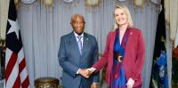 Boakai Administration Receives New U.S. Chargé d’Affaires as Diplomatic Focus Turns to Investment, Health, and Security