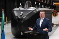 Australia submarine fitted with drones, mines
