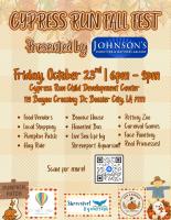 Cypress Run Fall Festival Returns Oct. 23 With Family Activities, Food and Local Vendors