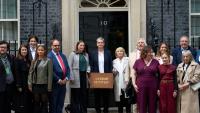 Descendants of Jarrow March welcomed at Westminster 90 years after crusade