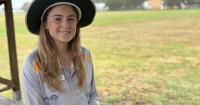 Balancing books and bouncers: 17-year-old makes cricket umpiring history