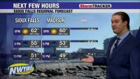 Clear skies tonight and a warm fall week around Sioux Falls