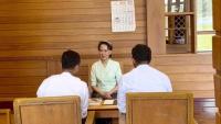 Myanmar authorities release rare images of Suu Kyi