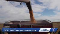 Nebraska farmers face high fuel costs, uncertain markets during harvest