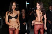 Irina Shayk dared to wear the world’s lowest-rise pants at the Victoria’s Secret Fashion Show 2026 after-party