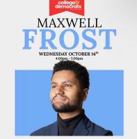 U.S. Rep. Maxwell Frost visits KSU, encourages students to vote