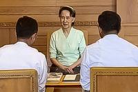 Detained Suu Kyi receives UK royal package: Myanmar govt