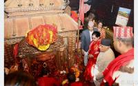 President Paudel visits and worships at nine shrines