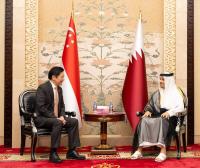 PM and Singaporean counterpart review ties