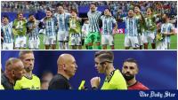 Egypt coach, team director, and Zico suspended over referee criticism after Argentina defeat