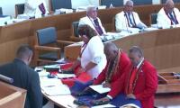 Three new Members sworn-in Completes the 52 Member Parliament