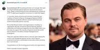 Leonardo DiCaprio Welcomes Armenia and Colombia’s Initiative to Protect Endangered Species