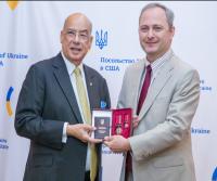 Ukraine presents Order of Merit to Antigua and Barbuda diplomat