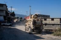 Four Salvadoran Troops Vanish In Haiti After Gang Blows Up Their Armored Vehicle