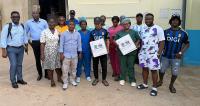 Kwasi Sibo donates breathing support machine to Kronum Afracho Polytechnic Hospital