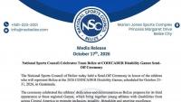 34 Belizean Athletes Head to Guatemala for CODICADER Disability Games