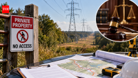 Maryland landowners refused access to their properties for a 67-mile power-line project; appeals court upholds order allowing surveys before state approval