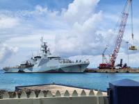 HMS Trent Visits Cayman During Caribbean Deployment