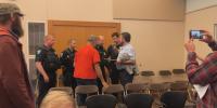 Attendees escorted out after Hermantown unanimously passes Minnesota Power transmission line