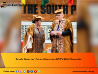 Tuvalu Governor-General becomes USP’s 34th Chancellor