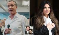 Gavin Newsom says ex-wife Kimberly Guilfoyle's scandal is 'unfortunate' as he addresses her being ousted as ambassador to Greece for the first time