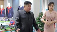 North Korea shares photos of Kim Jong-un inspecting pink trainers as ‘proof of life’ after rumours tyrant died