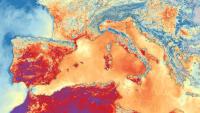 'It makes me feel that we can do a lot about it': ESA official shares striking satellite snap of Europe's record-breaking summer heat waves