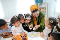 UNICEF and Ministry of Education strengthen child-centered preschool education in Turkmenistan