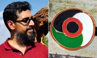 Palestine poppy creator is unmasked as NHS doctor who wrote book introducing children to stoning