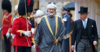 Sultan of Oman welcomed by King Charles for UK state visit