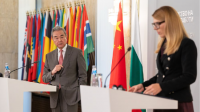 Chinese FM urges Eurasia trust, friendship, cooperation, partnership