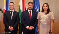 Cayetano joins Hungary National Day celebration