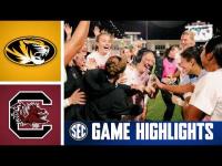 Missouri Tigers vs. No. 17 South Carolina Gamecocks | Game Highlights | 2026 SEC Soccer