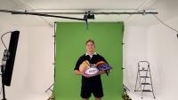 England star’s new pitch as rugby ace Henry Pollock tries his hand at hairdressing