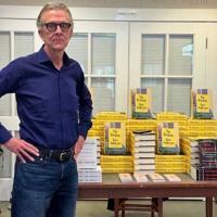 Author discusses new novel set in 2045, decision to open with terrorist attacks in Oklahoma