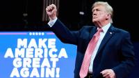Trump stumps in Kansas, then heads to North Carolina to boost GOP candidates