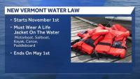 New Vermont law requires life jackets for cold-weather boating
