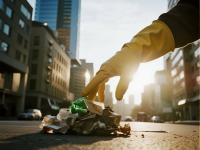 Chicago is battling Philadelphia and L.A. to see who can pick up the most trash this month