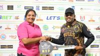 Lotto/Let’sBet One Guyana T10 Tapeball Blast… MVP Looknauth claims top run-scorer and most sixes awards