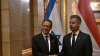 Hungarian leaders welcome Herzog, affirm 'stable' relations, efforts to combat antisemitism