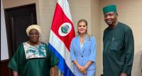 Pastor Adeboye Visits Costa Rica President, Prays for Peace