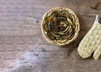 Recipe: Roasted squash, ricotta + goat’s cheese tart