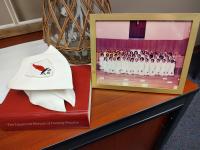First ASN graduate donates 1974 uniform and class records to Montgomery program 