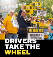 Drivers Take the Wheel: How the IAM is Helping Illinois Rideshare Drivers Build Their Union