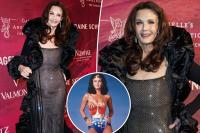 ‘Wonder Woman’ icon Lynda Carter, 75, looks ageless in stunning red-carpet appearance at New York gala