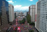 Across Brazil, thousands rally for Lula and democracy