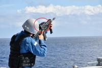 Japanese Sailors Armed with SMASH 3000 Anti-Drone Sights